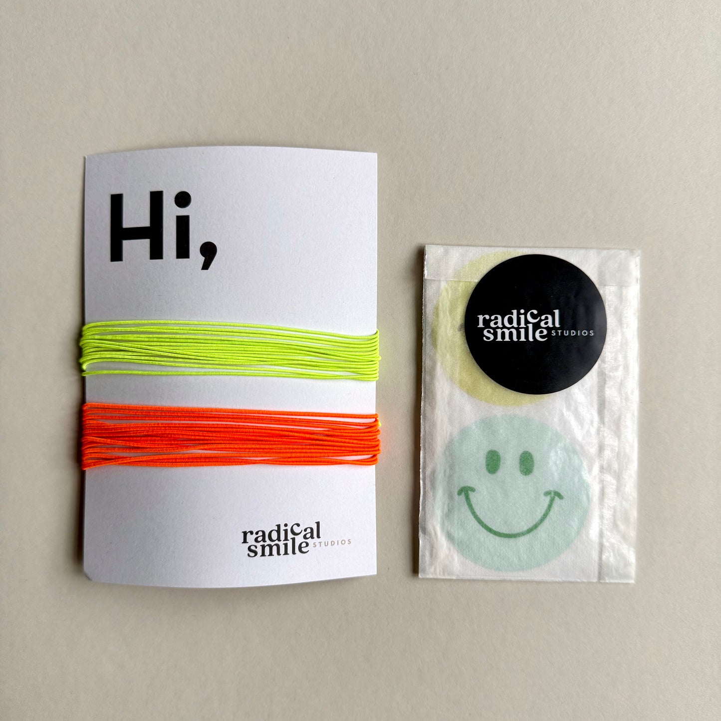 Starter Set - 'orange smile'