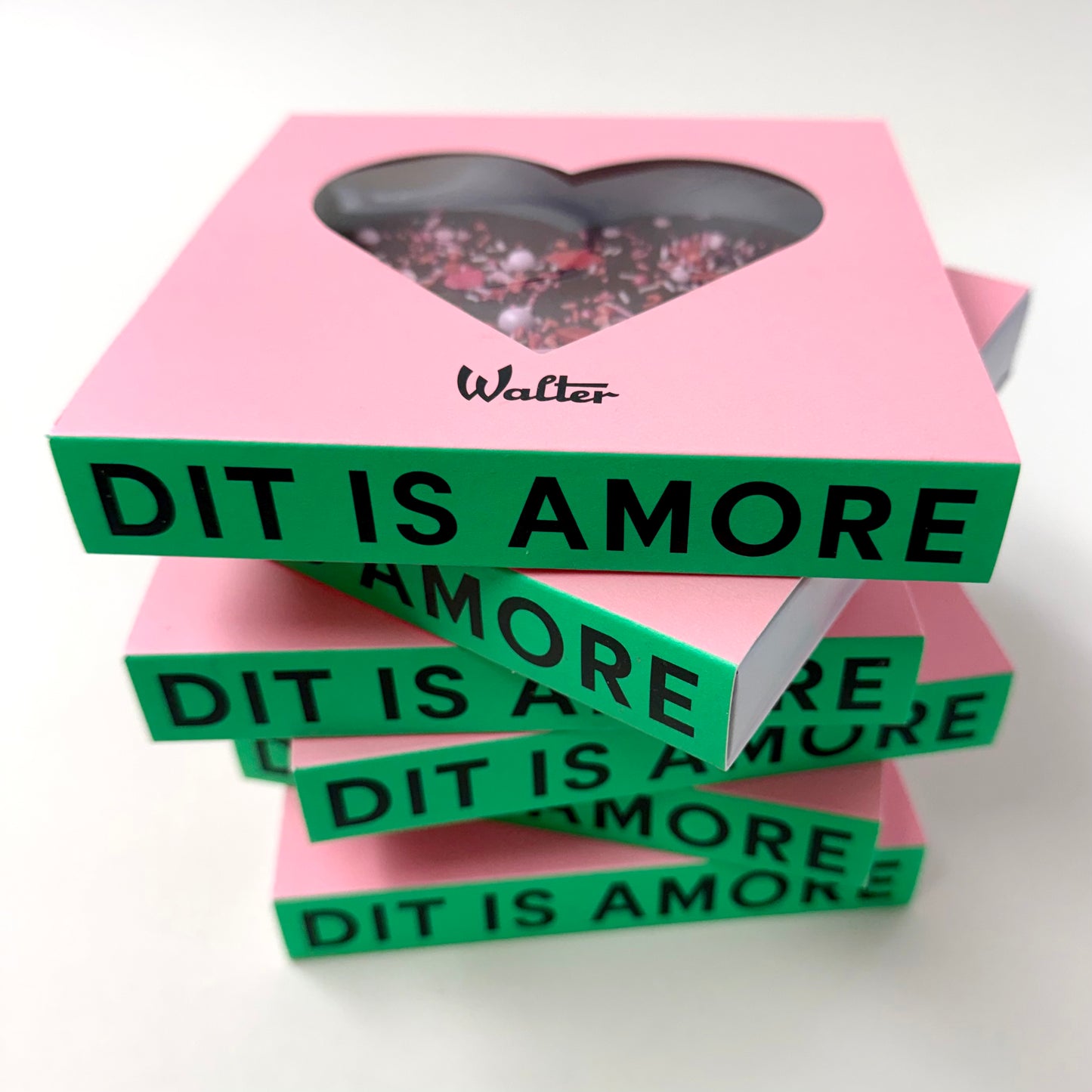 Schokoladenherz - 'DIT IS AMORE'
