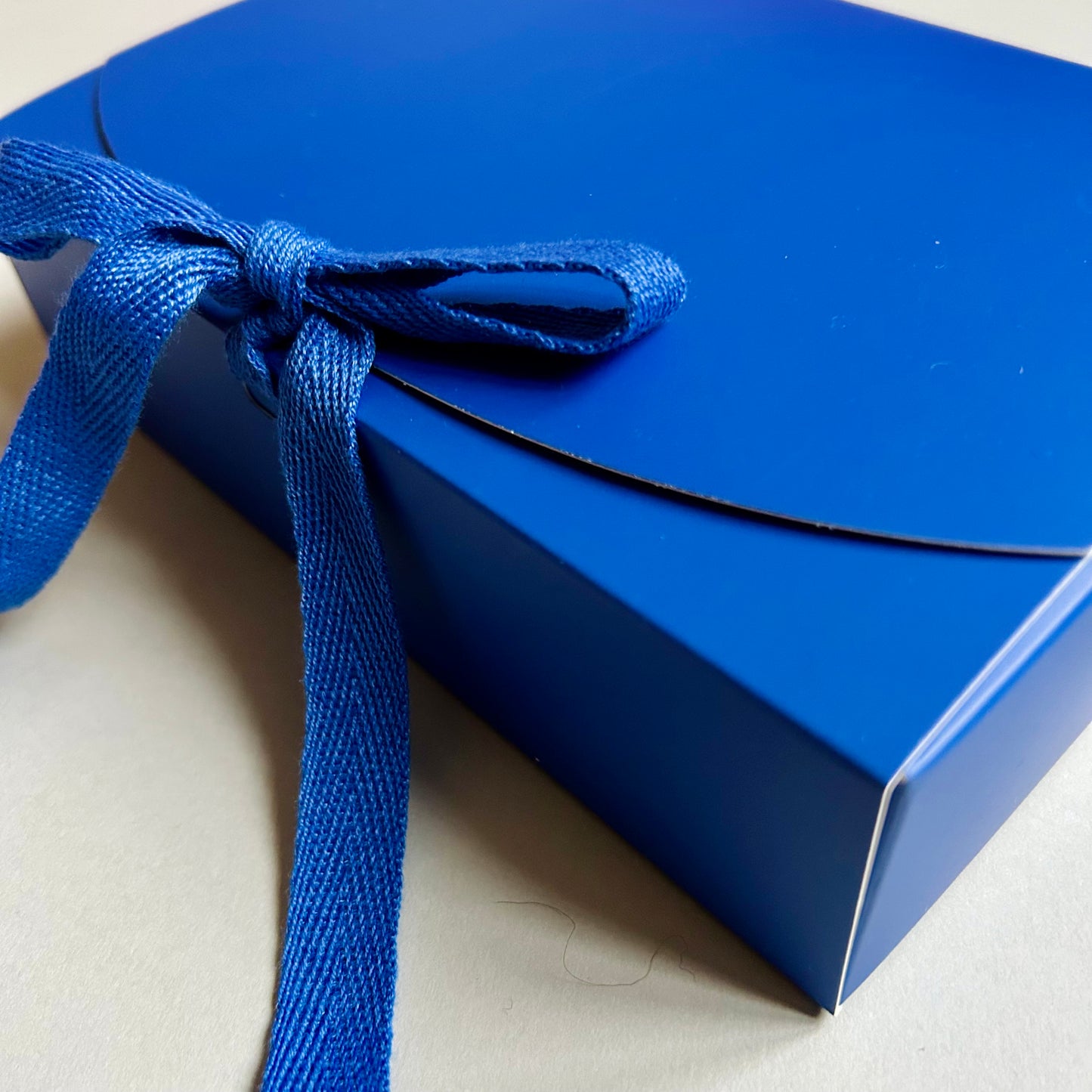 Geschenkbox - uni, cobalt blau
