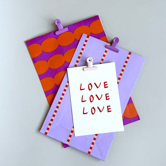 Blockbottombags - Streifenmuster