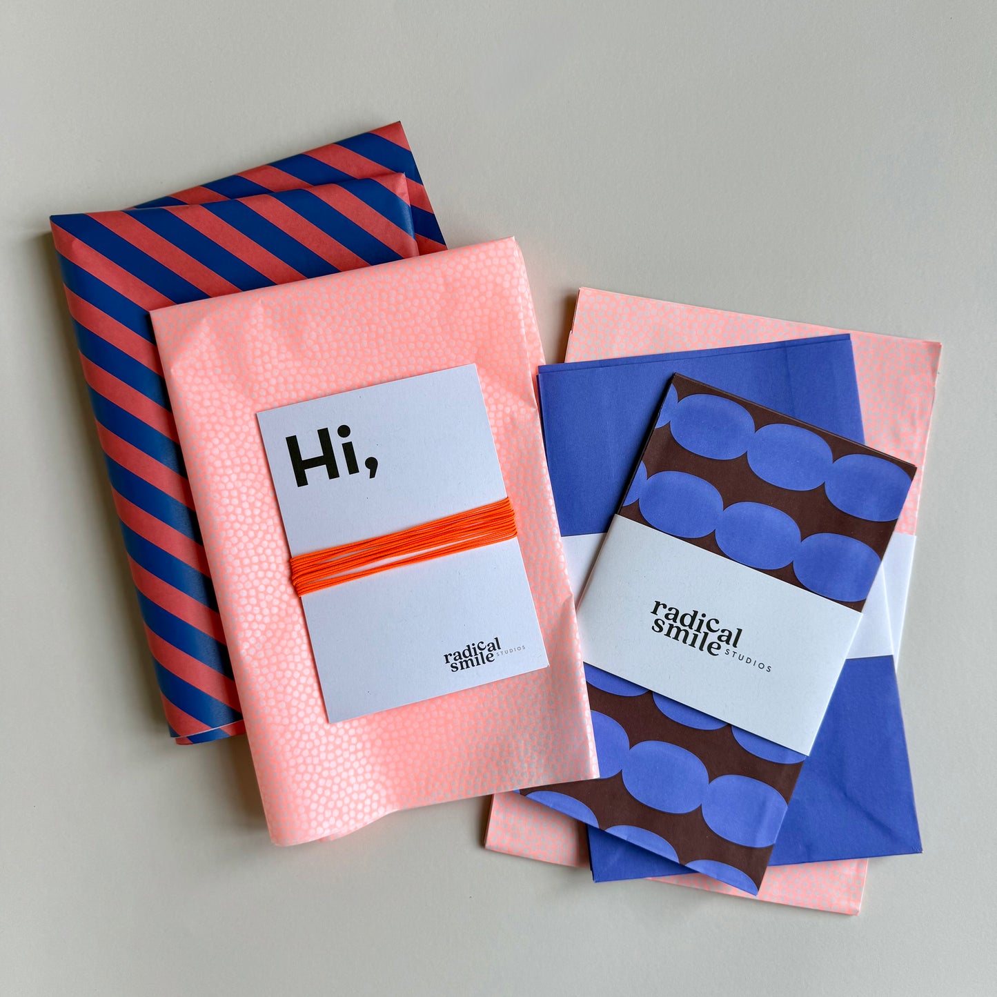 Bundle -  Orange/Blue