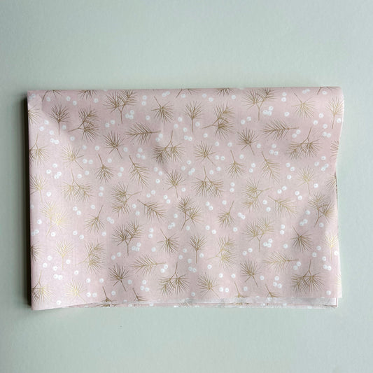 Seidenpapier - Zweige & Beeren, rosa