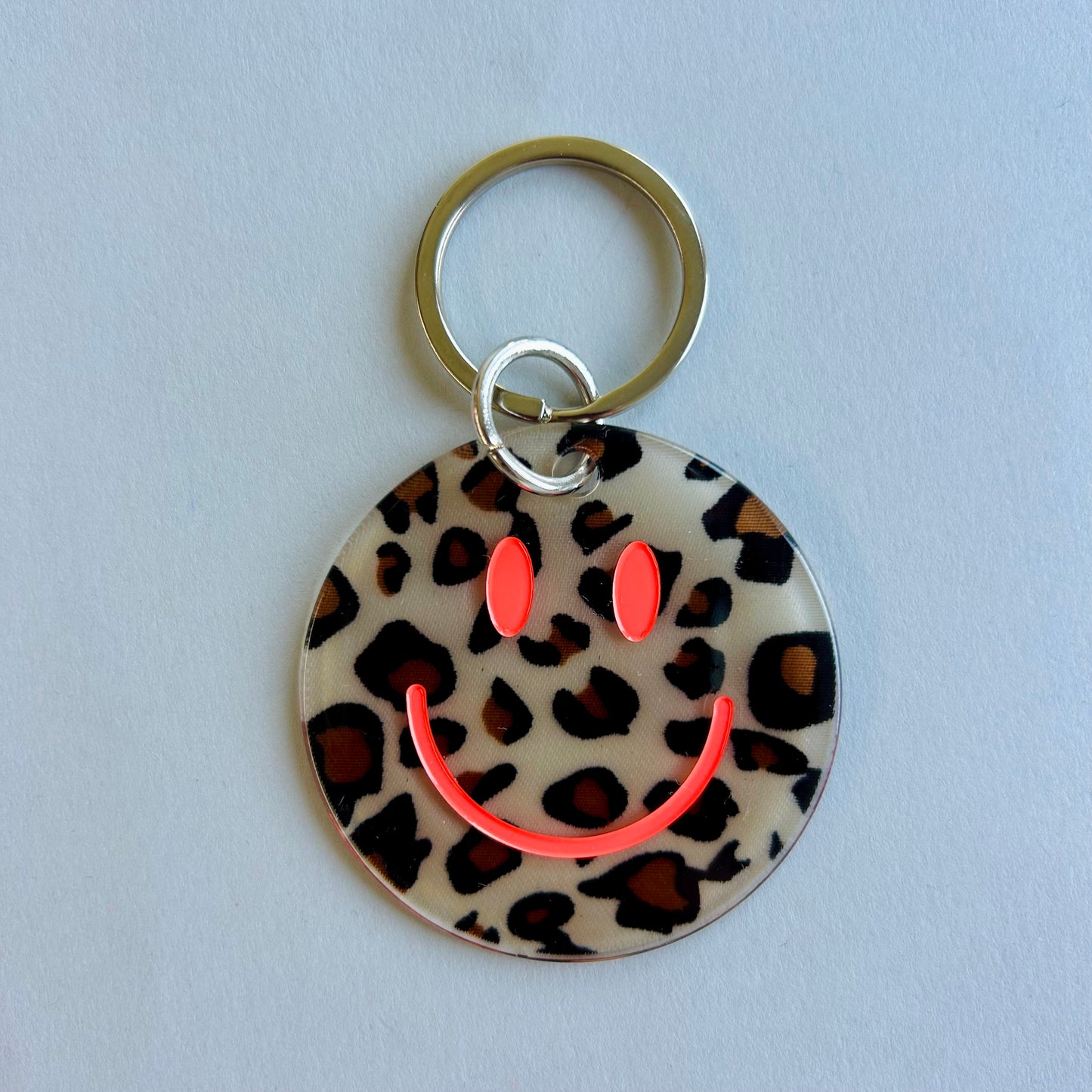 Schlüsselanhänger - Smiley, 5 Varianten
