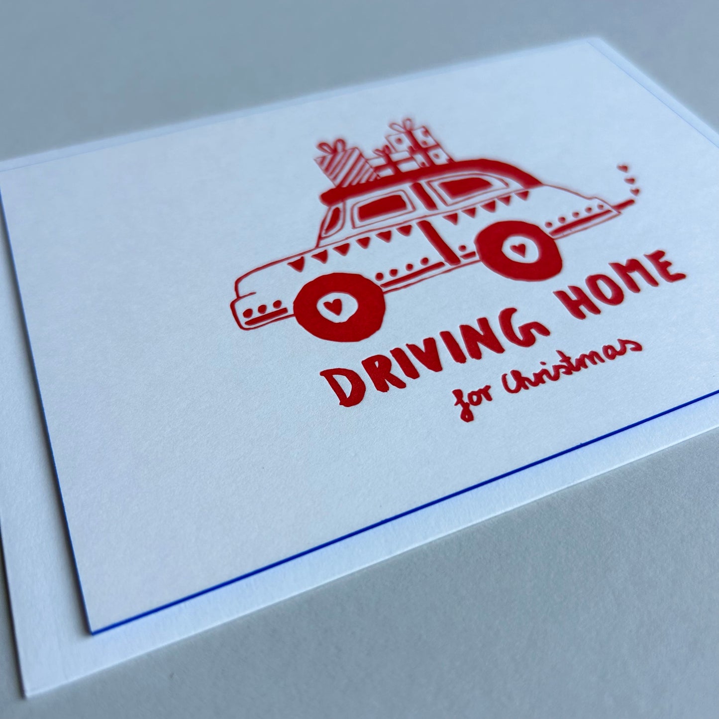 Postkarten - Letterpresse Weihnachten, diverse Motive