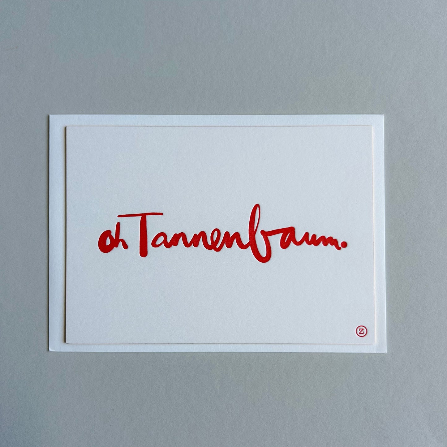 Postkarten - Letterpresse Weihnachten, diverse Motive