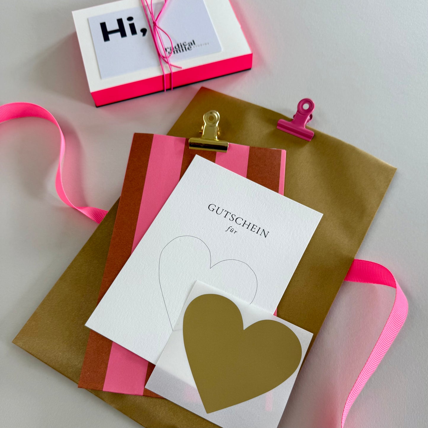 Rubbelkarte - Weihnachtsgutschein, gold