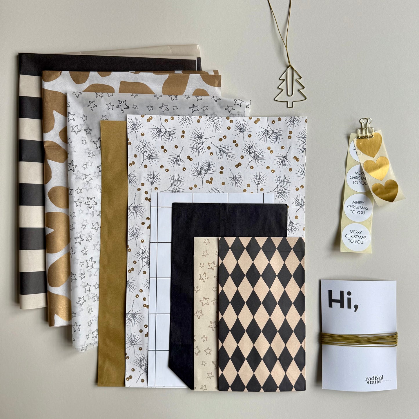 Starter Set - X-Mas black & white