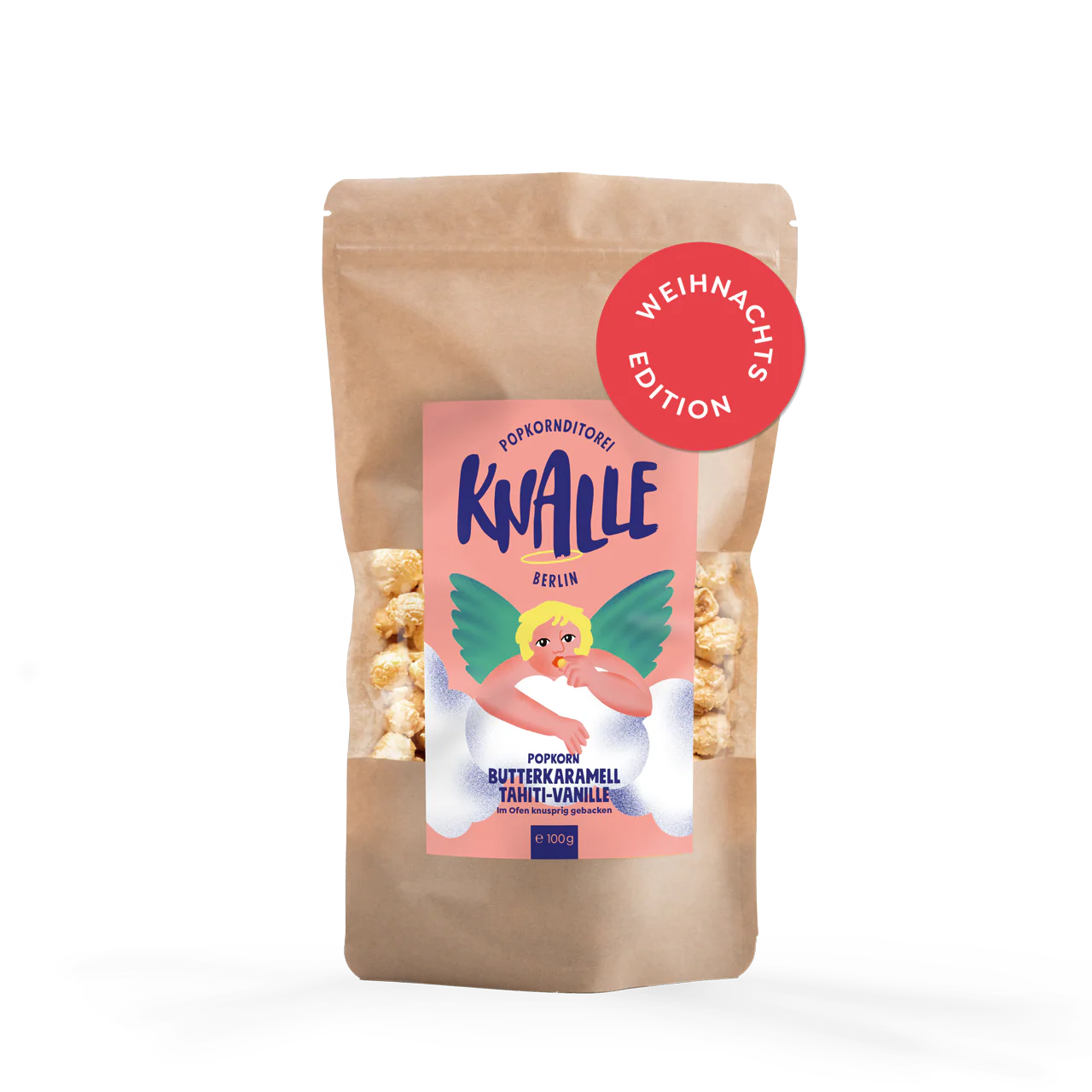 Knalle Popcorn - Weihnachtliche Sorten, 40 g