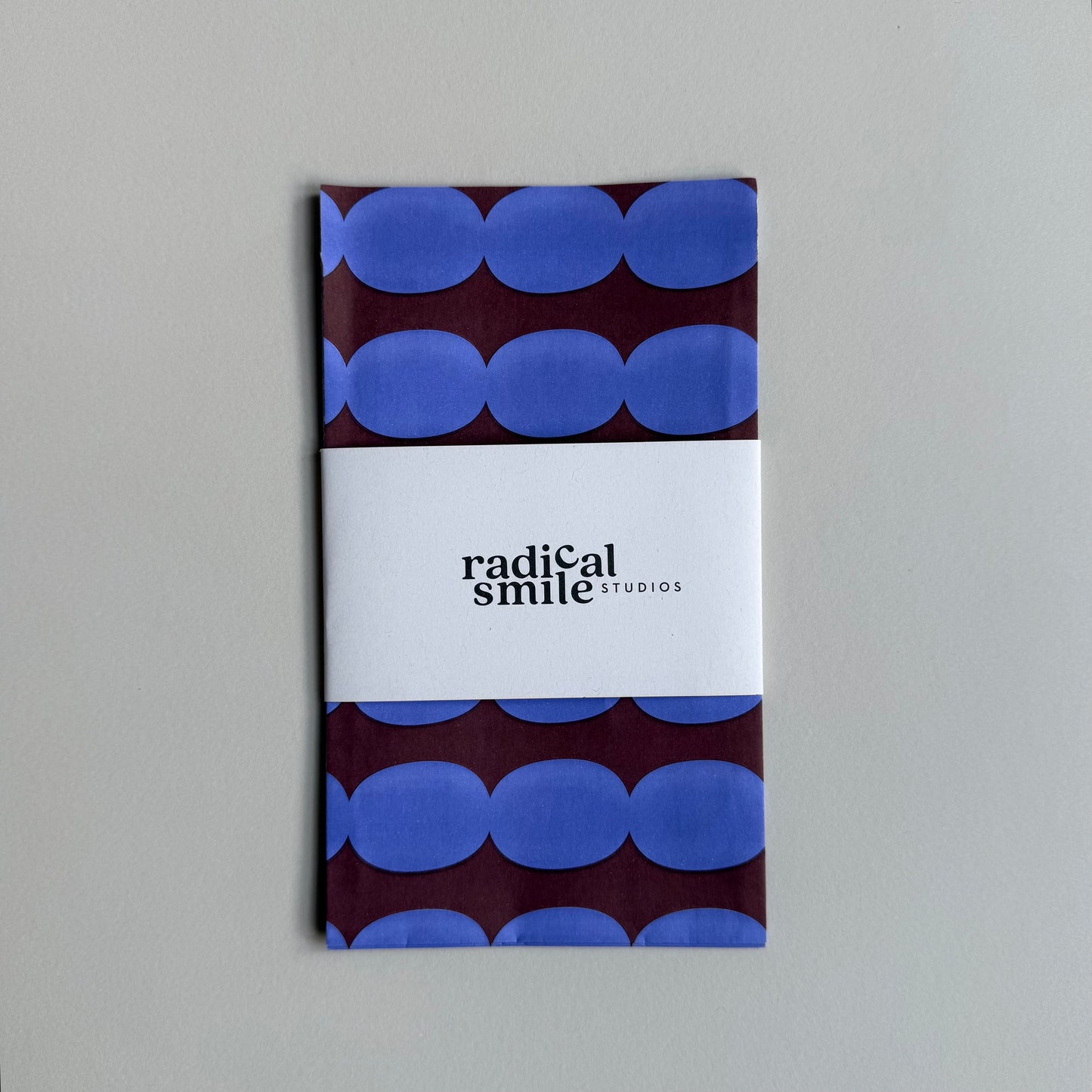 Flatbags - Dots, blau/aubergine