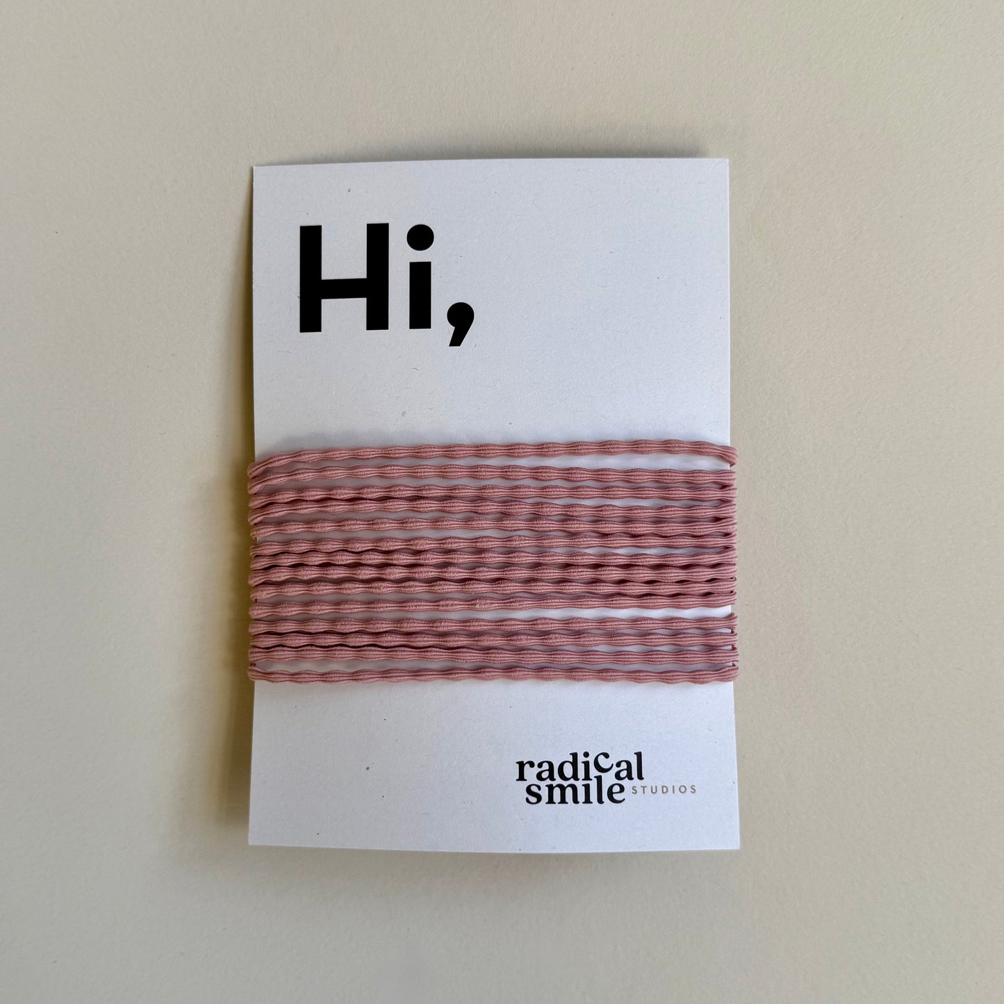 Geschenkband elastic - wellig