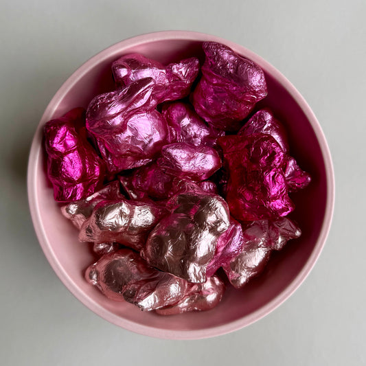 Mini Schoko Osterhasen, diverse Farben