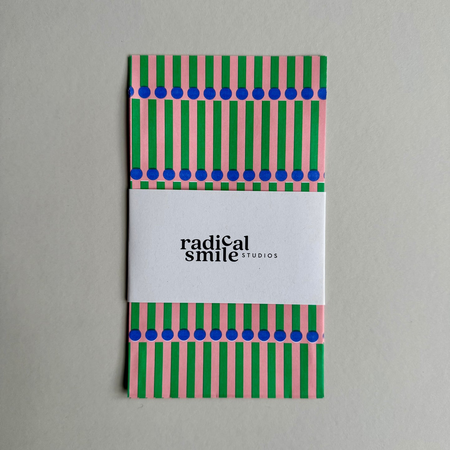 Flatbags - Streifen & Punkte, blau