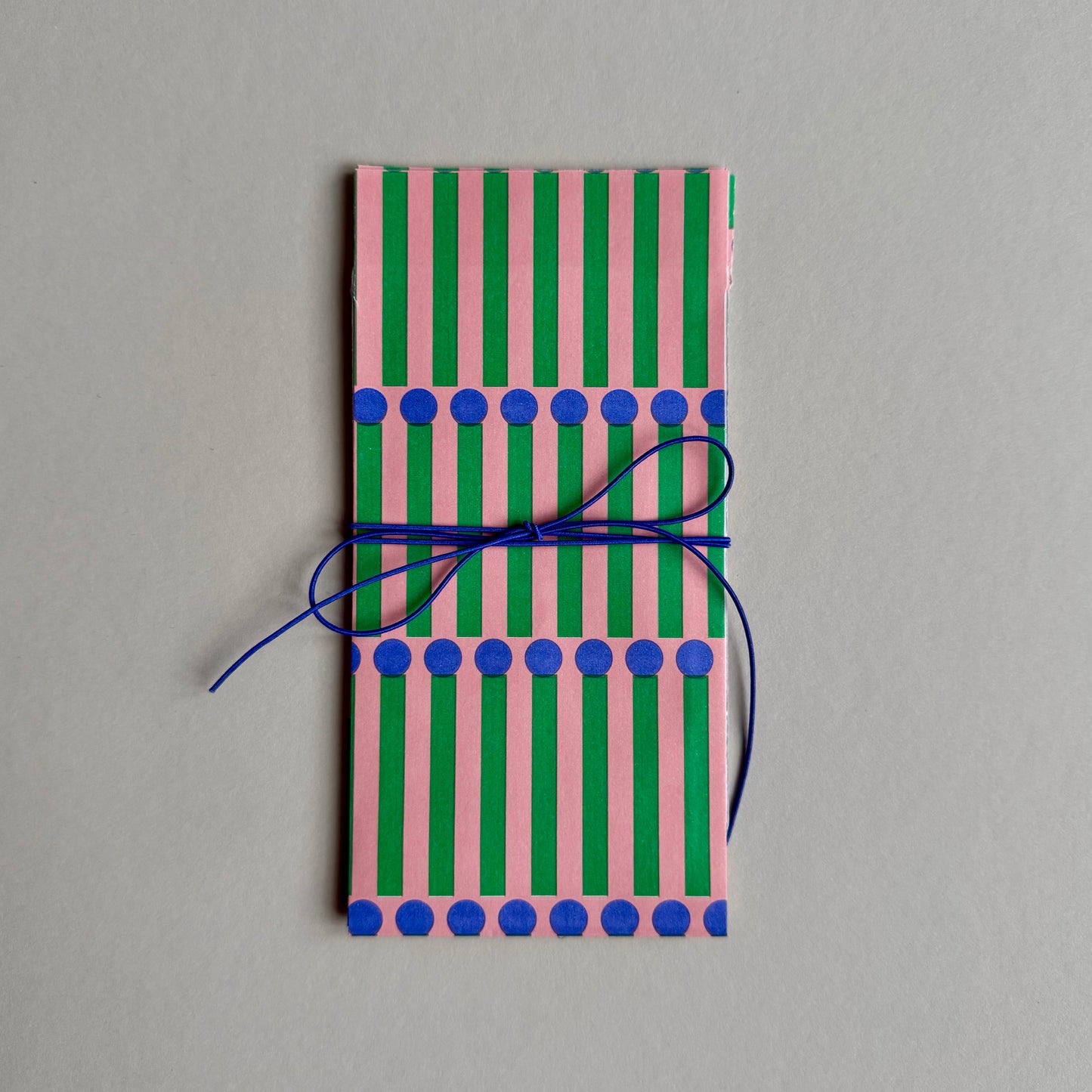 Flatbags - Streifen & Punkte, blau