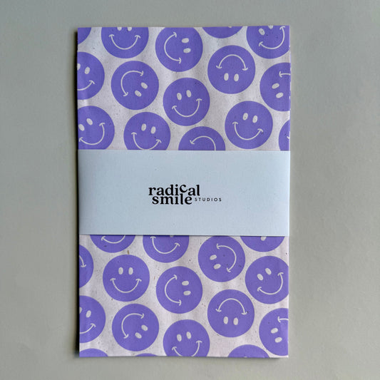 Flatbags - Smileys,lila
