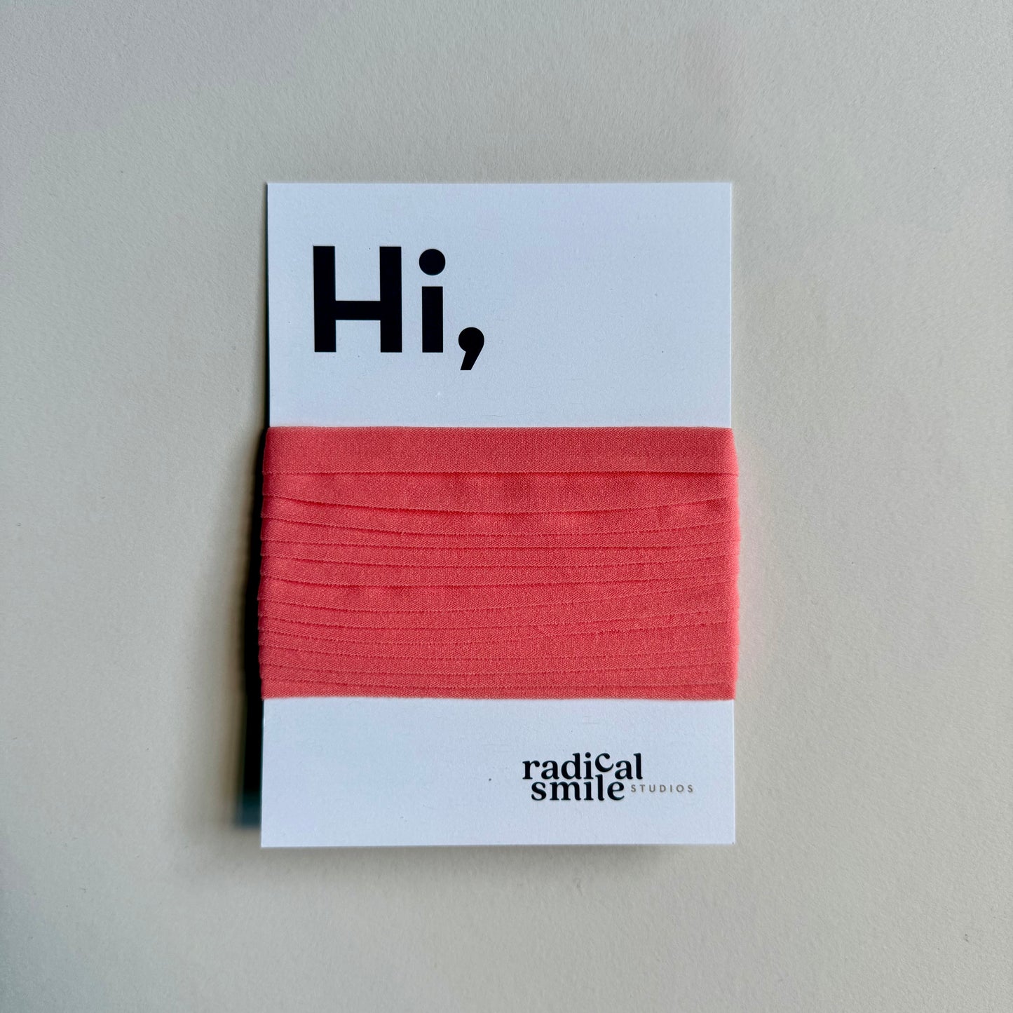 Geschenkband elastic - flach