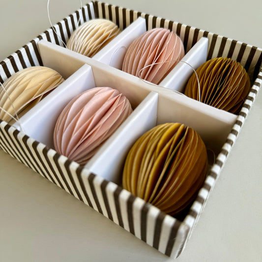 6er-Set Wabeneier / XS