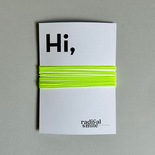 Geschenkband elastic - 1 mm, diverse Farben